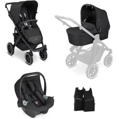 ABC Design Combi Kinderwagen Salsa 4 Mid Night Stel Kleine