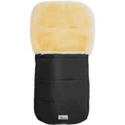 Altabebe Lamsvacht Voetenzak Nordkap Zwart -Kinderwagen Korting altabebe lamsvacht voetenzak nordkap zwart a186296 4