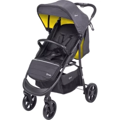 BabyGO Combi Kinderwagen 3 In 1 Mustard -Kinderwagen Korting babygo combi kinderwagen 3 in 1 mustard a364333 3