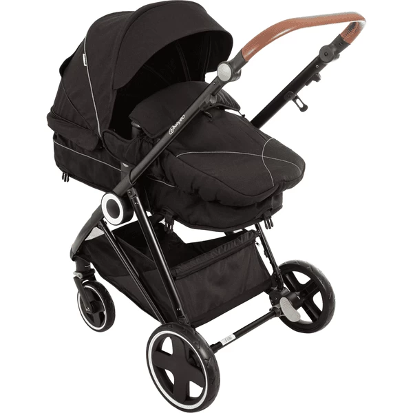 BabyGO Combi Wandelwagen Halime 3 In 1 Anthracite Black 2 BabyGO Combi Wandelwagen Halime 3 In 1 Anthracite Black - Afbeelding 2