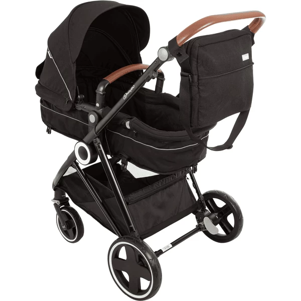 BabyGO Combi Wandelwagen Halime 3 In 1 Anthracite Black 5 BabyGO Combi Wandelwagen Halime 3 In 1 Anthracite Black - Afbeelding 5