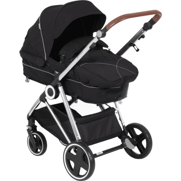 BabyGO Combi Wandelwagen Halime 3 In 1 Anthracite Silver 2 BabyGO Combi Wandelwagen Halime 3 In 1 Anthracite Silver - Afbeelding 2
