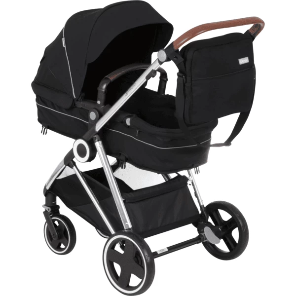 BabyGO Combi Wandelwagen Halime 3 In 1 Anthracite Silver 5 BabyGO Combi Wandelwagen Halime 3 In 1 Anthracite Silver - Afbeelding 5