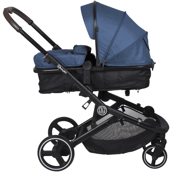 BabyGO Duowagen Twiner Blue 4 BabyGO Duowagen Twiner Blue - Afbeelding 4