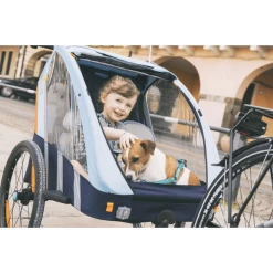 BELLELLI Trailblazer Fietskar Light Green / Silver -Kinderwagen Korting bellelli trailblazer fietskar light green silver a352276 4