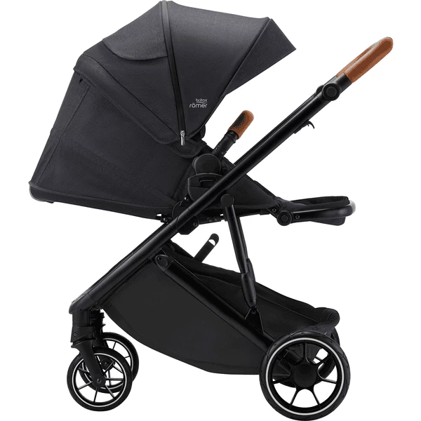 Britax Römer Kinderwagen St Rider M Inclusief Regenhoes Black Shadow 4 Britax Römer Kinderwagen St Rider M Inclusief Regenhoes Black Shadow - Afbeelding 4