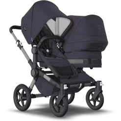Bugaboo Duo Kinderwagen Donkey 5 Duo Complete Graphite/Dark Navy