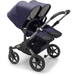 Bugaboo Kinderwagen Donkey 5 Twin Complete Graphite/Dark Navy -Kinderwagen Korting bugaboo kinderwagen donkey 5 twin complete graphite dark navy a414787 2