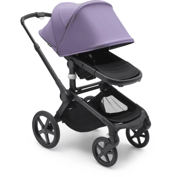 Bugaboo Kinderwagen Fox 5 Met Reiswieg En Zitje Black /Astro Purple 5 Bugaboo Kinderwagen Fox 5 Met Reiswieg En Zitje Black /Astro Purple - Afbeelding 5