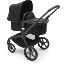 Bugaboo Kinderwagen Fox 5 Met Reiswieg En Zitje Black /. Mid Night Black -Kinderwagen Korting bugaboo kinderwagen fox 5 met reiswieg en zitje black mid night black a409943 2