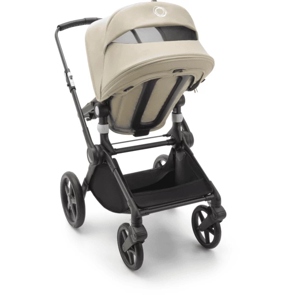 Bugaboo Kinderwagen Fox Cub Met Reiswieg En Zitje Black /Desert Beige 3 Bugaboo Kinderwagen Fox Cub Met Reiswieg En Zitje Black /Desert Beige - Afbeelding 3