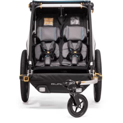 BURLEY Kinderfietskar D'Lite X Aqua Double -Kinderwagen Korting burley kinderfietskar dlite x aqua double a312431 2