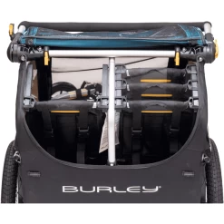 BURLEY Kinderfietskar D'Lite X Aqua Double -Kinderwagen Korting burley kinderfietskar dlite x aqua double a312431 4