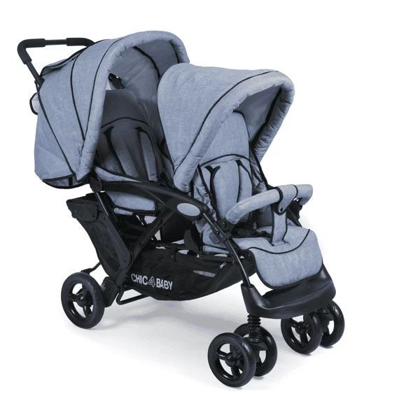 CHIC 4 BABY Duowagen DUO Jeans Lichtblauw 2 CHIC 4 BABY Duowagen DUO Jeans Lichtblauw - Afbeelding 2