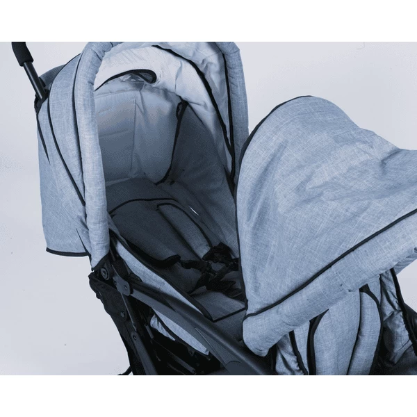 CHIC 4 BABY Duowagen DUO Jeans Lichtblauw 4 CHIC 4 BABY Duowagen DUO Jeans Lichtblauw - Afbeelding 4