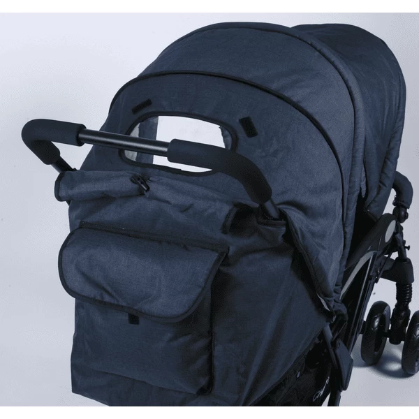 CHIC 4 BABY Duowagen DUO Jeans Navy Blue 5 CHIC 4 BABY Duowagen DUO Jeans Navy Blue - Afbeelding 5