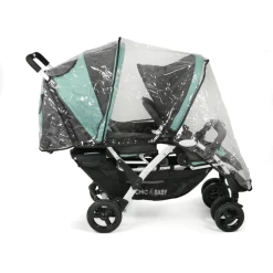 CHIC 4 BABY Duowagen DUO Melange Mint 9 CHIC 4 BABY Duowagen DUO Melange Mint -Kinderwagen Korting chic 4 baby duowagen duo melange mint a259649 4
