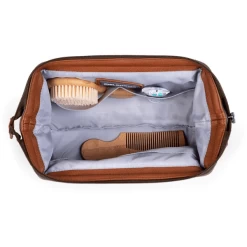 Childhome CHILD HOME Baby Benodigdheden Toilettas Canvas Kaki -Kinderwagen Korting child home baby benodigdheden toilettas canvas kaki a326031 3