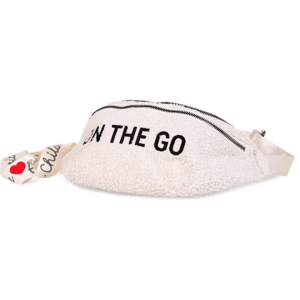 Childhome CHILD HOME Banana Bag On The Go Teddy Oud Wit 4 Childhome CHILD HOME Banana Bag On The Go Teddy Oud Wit - Afbeelding 4