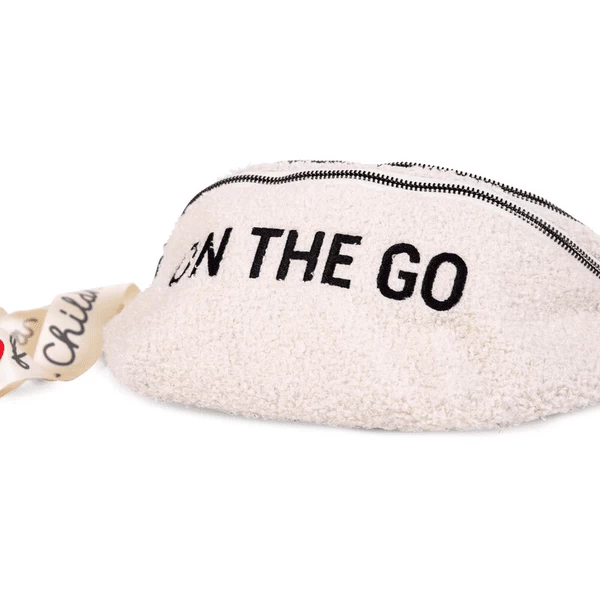 Childhome CHILD HOME Banana Bag On The Go Teddy Oud Wit 5 Childhome CHILD HOME Banana Bag On The Go Teddy Oud Wit - Afbeelding 5