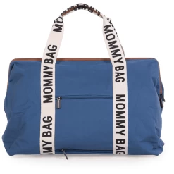 Childhome CHILD HOME Mommy Tas Handtekening Canvas Indigo