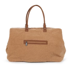 Childhome CHILD HOME Mommy Tas Teddy Beige -Kinderwagen Korting child home mommy tas teddy beige a301203 2