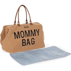 Childhome CHILD HOME Mommy Tas Teddy Beige -Kinderwagen Korting child home mommy tas teddy beige a301203 4
