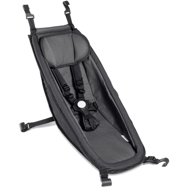 CROOZER Babyzitje Met Climatex® Black 1 CROOZER Babyzitje Met Climatex® Black