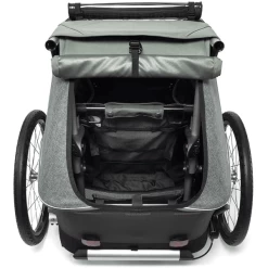 CROOZER Fietskar Kid Vaaya 1 Jungle Green 8 CROOZER Fietskar Kid Vaaya 1 Jungle Green -Kinderwagen Korting croozer fietskar kid vaaya 1 jungle green a288694 3