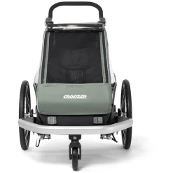 CROOZER Fietskar Kid Vaaya 1 Jungle Green 9 CROOZER Fietskar Kid Vaaya 1 Jungle Green -Kinderwagen Korting croozer fietskar kid vaaya 1 jungle green a288694 4