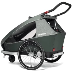 CROOZER Fietskar Kid Vaaya 2 Jungle Green -Kinderwagen Korting croozer fietskar kid vaaya 2 jungle green a288696 3
