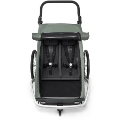 CROOZER Fietskar Kid Vaaya 2 Jungle Green -Kinderwagen Korting croozer fietskar kid vaaya 2 jungle green a288696 4