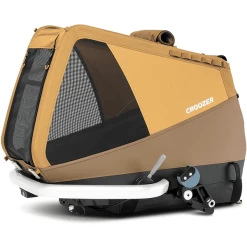 CROOZER Hondenfietskar Dog Enna Sundown Yellow -Kinderwagen Korting croozer hondenfietskar dog enna sundown yellow a333485 4