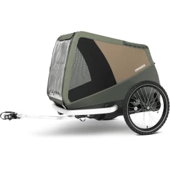 CROOZER Hondenfietskar Dog Mikke Moss Green Inclusief Hondenbed Asfalt Grijs 7 CROOZER Hondenfietskar Dog Mikke Moss Green Inclusief Hondenbed Asfalt Grijs -Kinderwagen Korting croozer hondenfietskar dog mikke moss green inclusief hondenbed asfalt grijs a399294 2