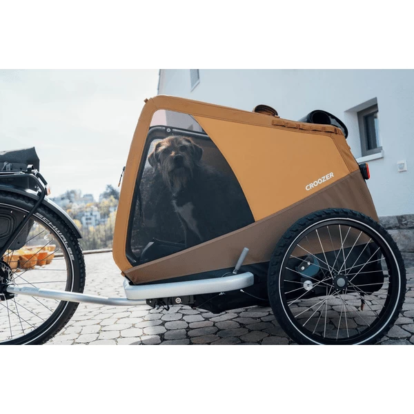 CROOZER Hondenfietskar Dog Mikke Sundown Yellow 2 CROOZER Hondenfietskar Dog Mikke Sundown Yellow - Afbeelding 2