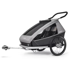 CROOZER Kid Keeke 2 Kinderfietskar Stone Grijs Inclusief Joggerset 7 CROOZER Kid Keeke 2 Kinderfietskar Stone Grijs Inclusief Joggerset -Kinderwagen Korting croozer kid keeke 2 kinderfietskar stone grijs inclusief joggerset a415479 2