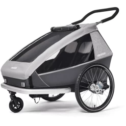 CROOZER Kid Keeke 2 Kinderfietskar Stone Grijs Inclusief Joggerset 8 CROOZER Kid Keeke 2 Kinderfietskar Stone Grijs Inclusief Joggerset -Kinderwagen Korting croozer kid keeke 2 kinderfietskar stone grijs inclusief joggerset a415479 3