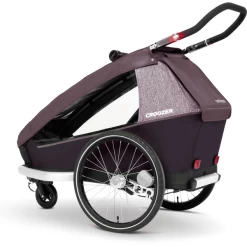 CROOZER Kid Vaaya 1 Blossom Red Kinderfietskar -Kinderwagen Korting croozer kid vaaya 1 blossom red kinderfietskar a333480 4