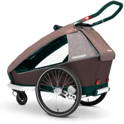 CROOZER Kid Vaaya 1 Blossom Red Kinderfietskar Inclusief Joggerset -Kinderwagen Korting croozer kid vaaya 1 blossom red kinderfietskar inclusief joggerset a415477 4