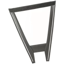 CROOZER Ventilatie-inzetstuk Black Voor Kid Single Seater