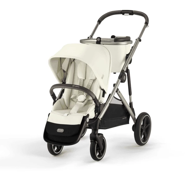 Cybex GOLD Gazelle S Taupe Seashell Beige Kinderwagen 3 Cybex GOLD Gazelle S Taupe Seashell Beige Kinderwagen - Afbeelding 3