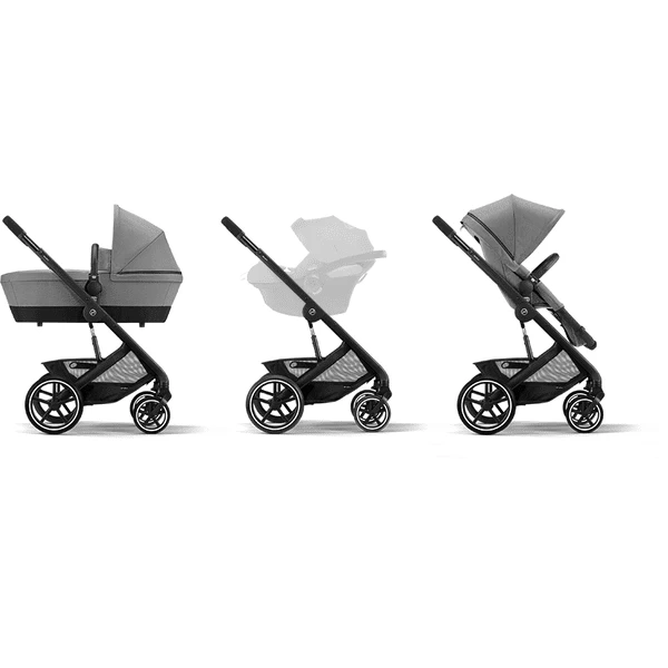 Cybex GOLD Kinderwagen Balios S 2 In 1 Black Nebula Black 2 Cybex GOLD Kinderwagen Balios S 2 In 1 Black Nebula Black - Afbeelding 2