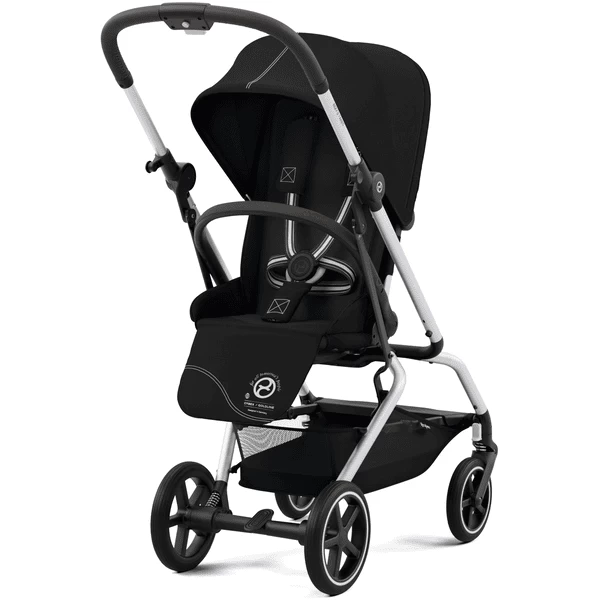 Cybex GOLD Kinderwagen Eezy S Twist+ 2 Silver Moon Black 3 Cybex GOLD Kinderwagen Eezy S Twist+ 2 Silver Moon Black - Afbeelding 3