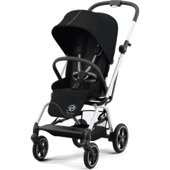 Cybex GOLD Kinderwagen Eezy S Twist+ 2 Silver Moon Black