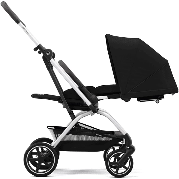 Cybex GOLD Kinderwagen Eezy S Twist+ 2 Silver Moon Black 4 Cybex GOLD Kinderwagen Eezy S Twist+ 2 Silver Moon Black - Afbeelding 4
