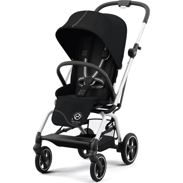 Cybex GOLD Kinderwagen Eezy S Twist+ 2 Silver Moon Black 1 Cybex GOLD Kinderwagen Eezy S Twist+ 2 Silver Moon Black