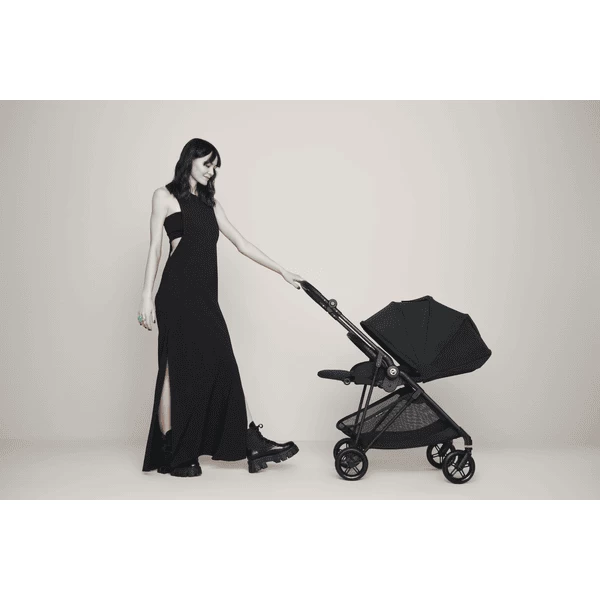 Cybex GOLD Pram Melio Street Real Black 2 Cybex GOLD Pram Melio Street Real Black - Afbeelding 2