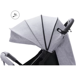 Fill Buggy Styler Lichtgrijs Melange -Kinderwagen Korting fill buggy styler lichtgrijs melange a291707 3