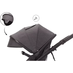 Fill Kinderwagen Set Panther Donkergrijs Melange -Kinderwagen Korting fill kinderwagen set panther donkergrijs melange a267519 4