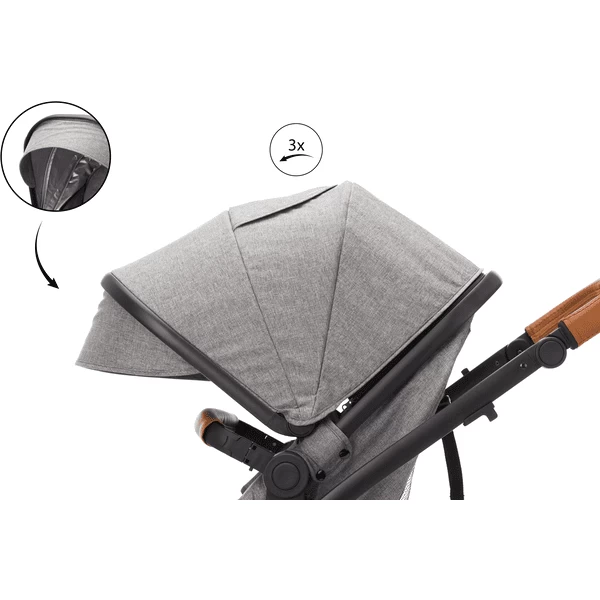 Fill Kinderwagen Set Panther Lichtgrijs Melange 5 Fill Kinderwagen Set Panther Lichtgrijs Melange - Afbeelding 5